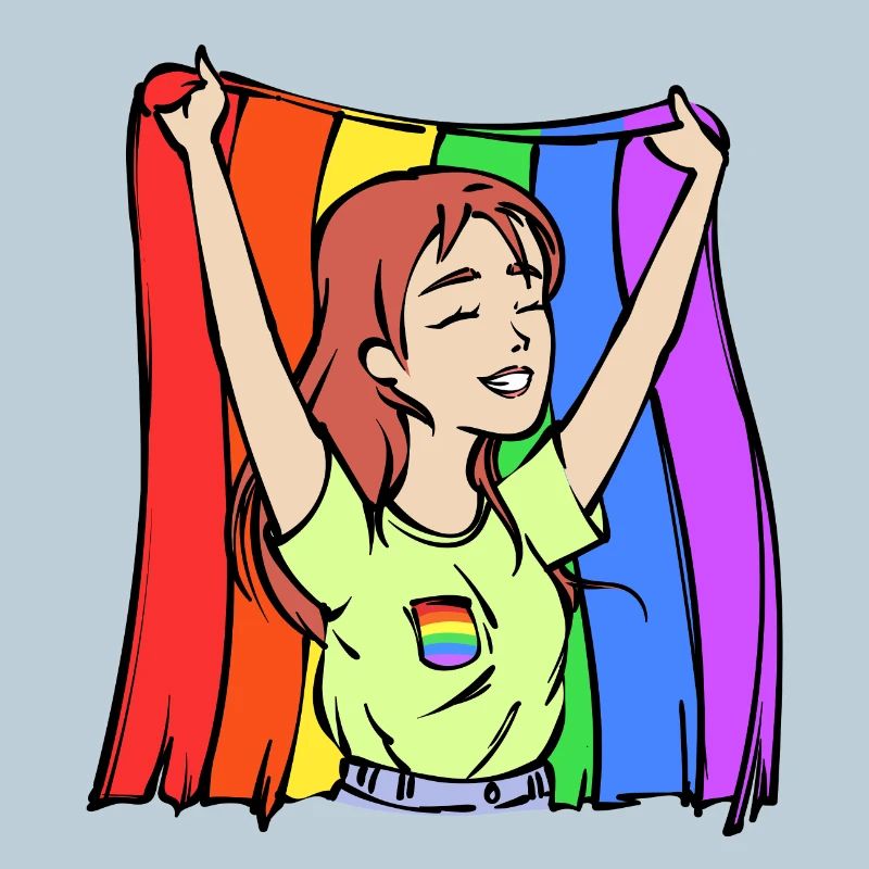 Equality Lgbt Rainbow Flag Homo