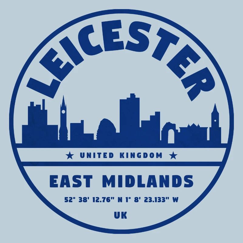 East Midlands Skyline Stamp