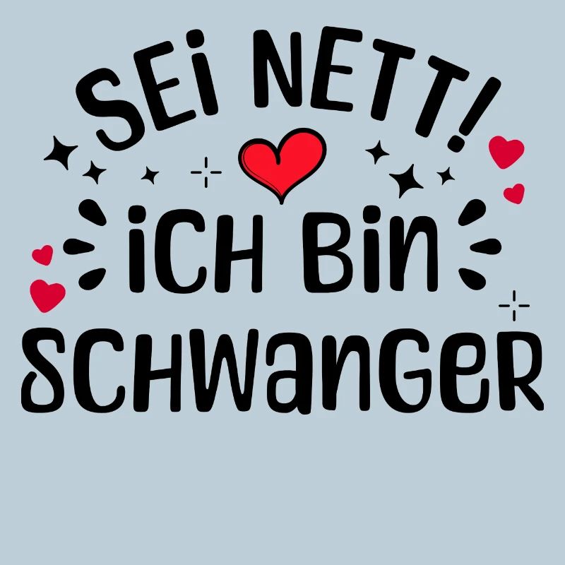 Schwangerschaft Mutter Schwanger Herz Statement
