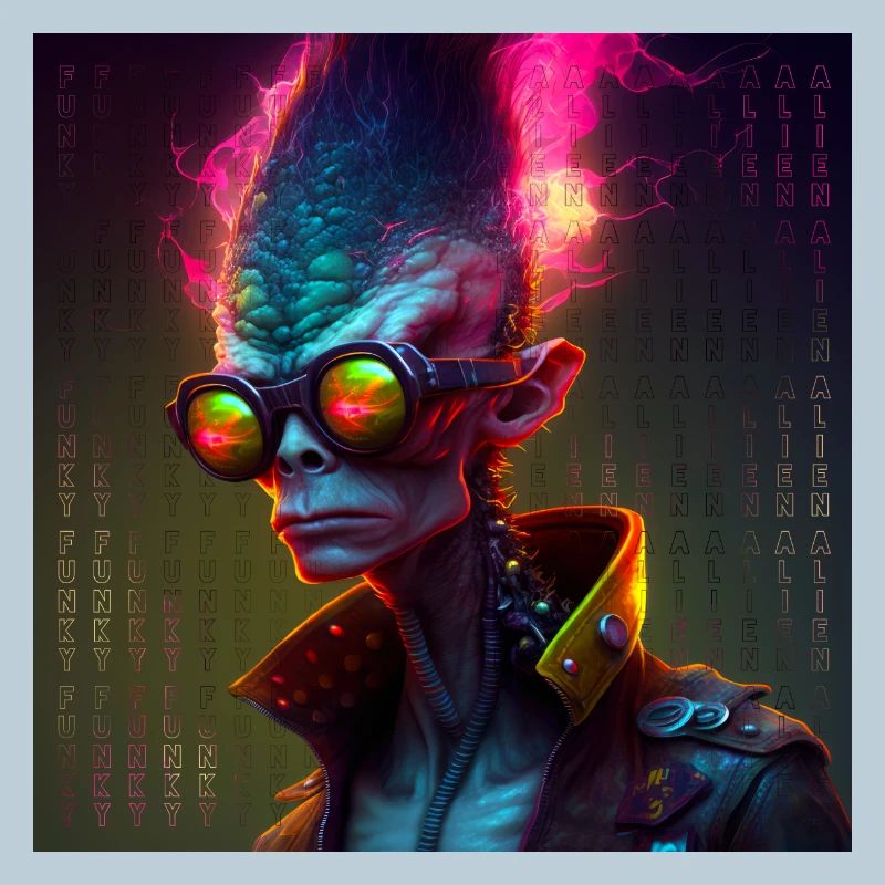 Funky alien 01