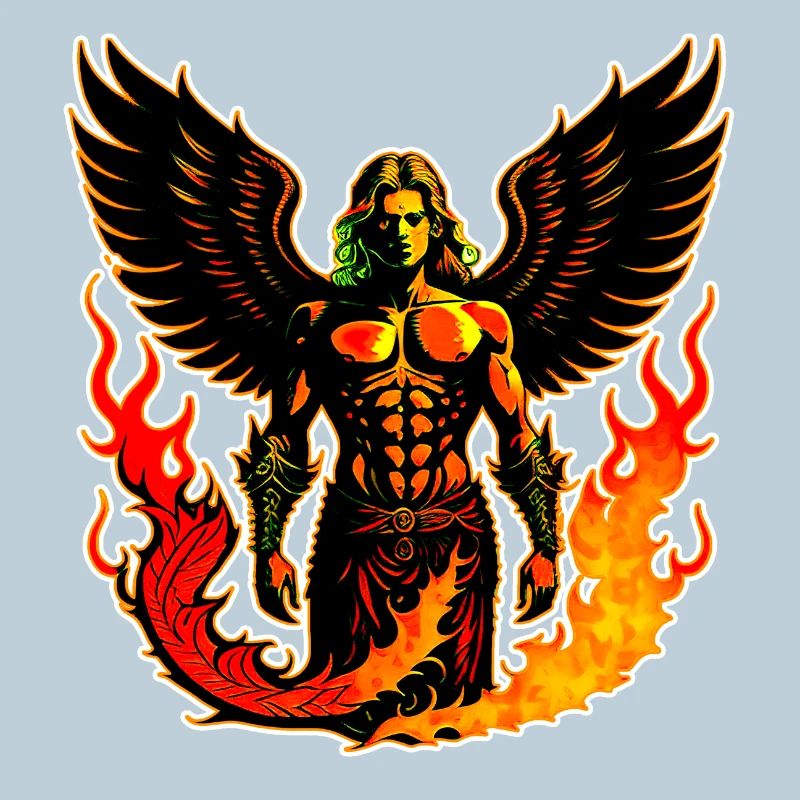 Angels on fire