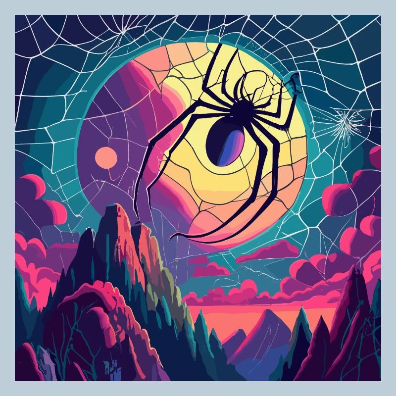 Moon Spiderweb