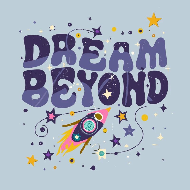 Dream Beyond Rakete und Sterne