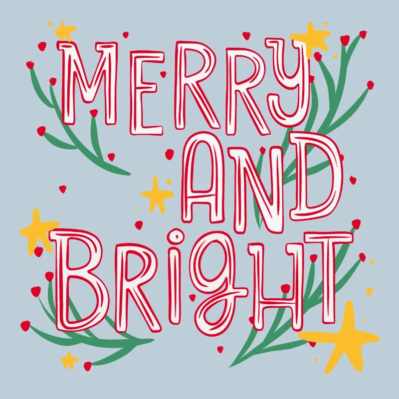 Merry and Bright Festive Script