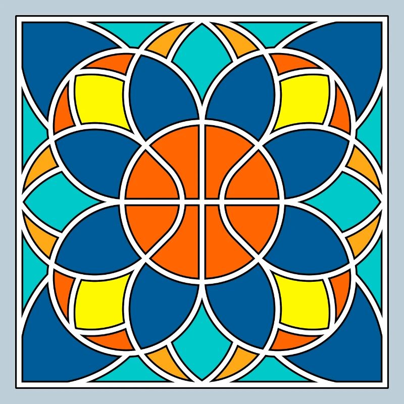 Basketball Mandala