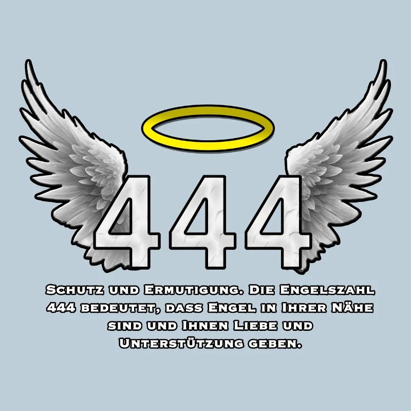 Angel Numéro 444 Éclat Ailé