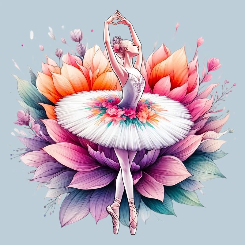 Danseuse de ballet avec tutu