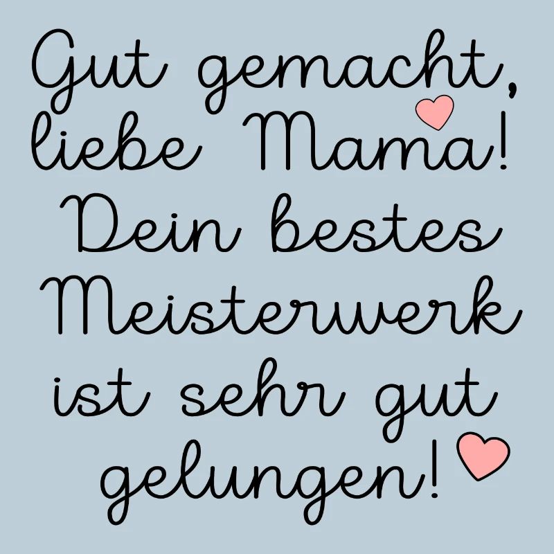 MAMA KIND MUTTERTAG MEISTERWERK