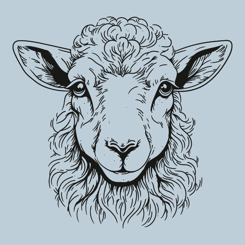 Lamb Portrait