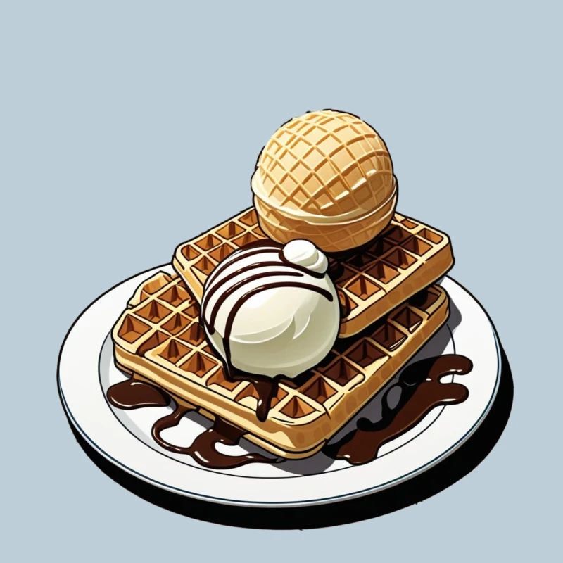 Waffles Waffle Lover Funny Waffle Gift