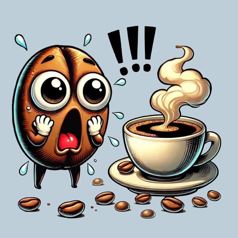 Funny coffee design