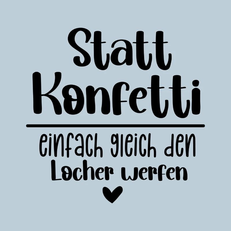 Locher Konfetti Werfen