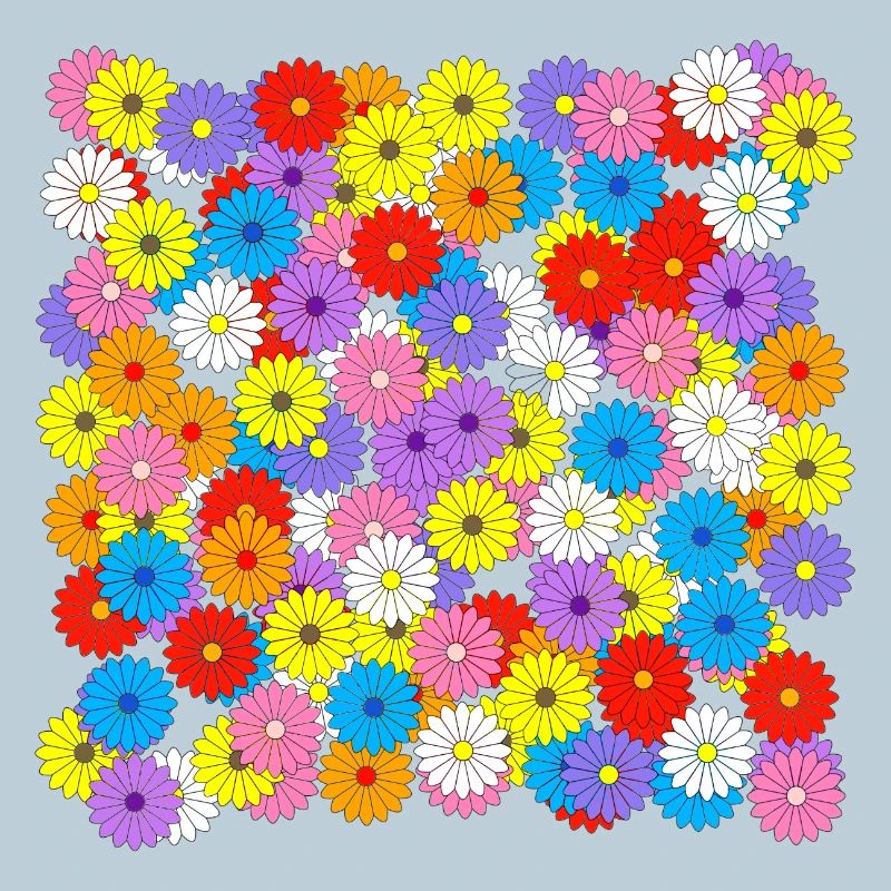 Mer de fleurs