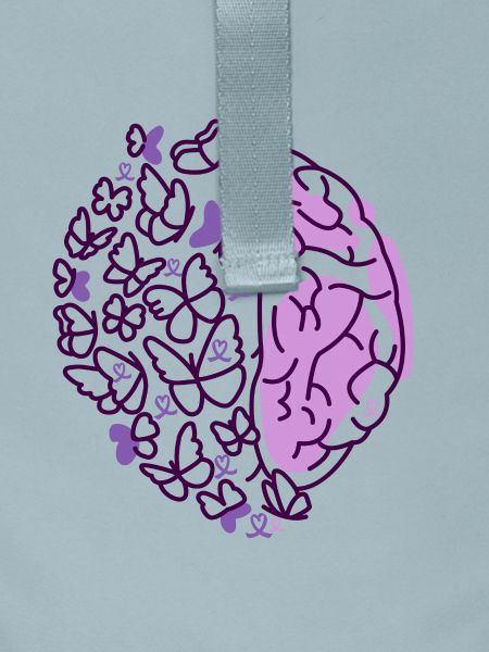 Brain Butterflies Purple Epilepsy Awareness