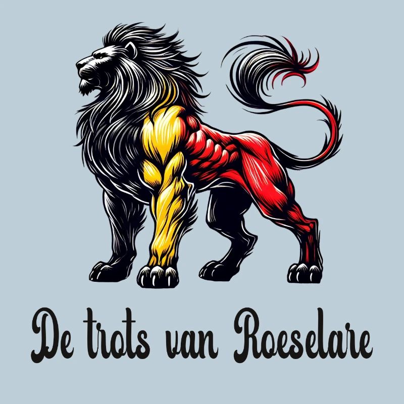 Roeselare lion flag design