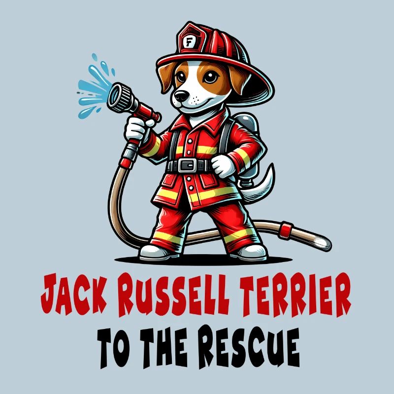 Pompier Jack Russell Terrier