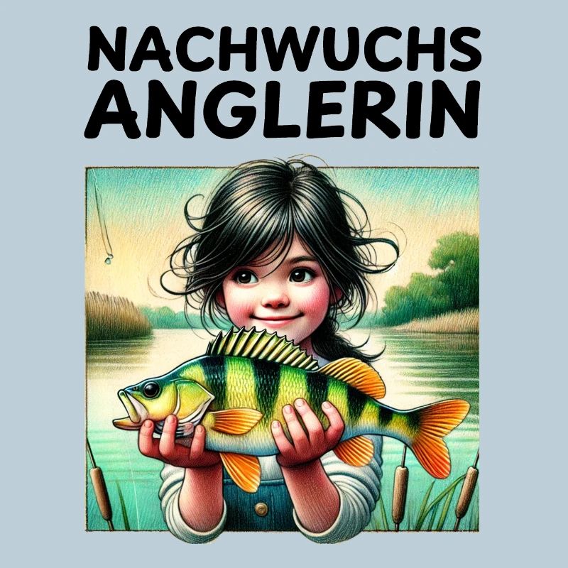 Young angler
