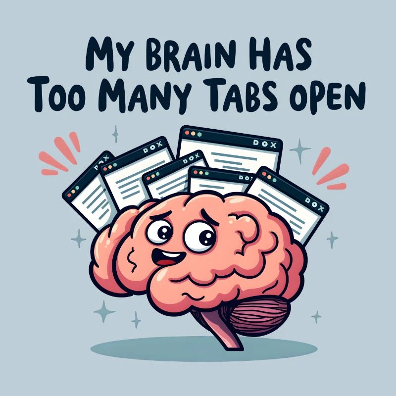 My brain has too many tabs open