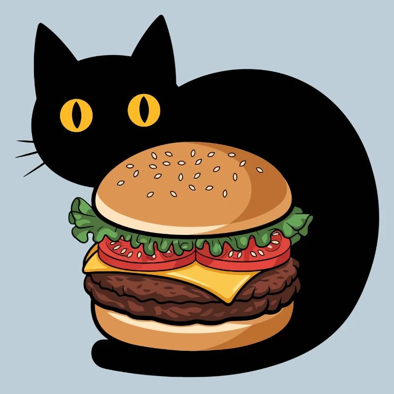 Burger Katze