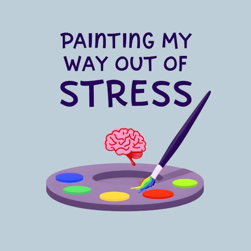 Peindre pour sortir du stress