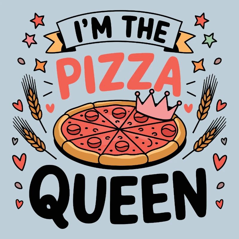 Ich bin die Pizza-Queen