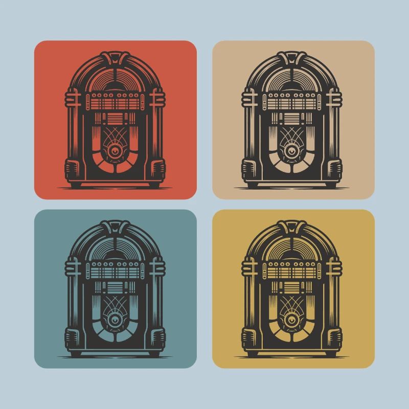 Style Jukebox rétro