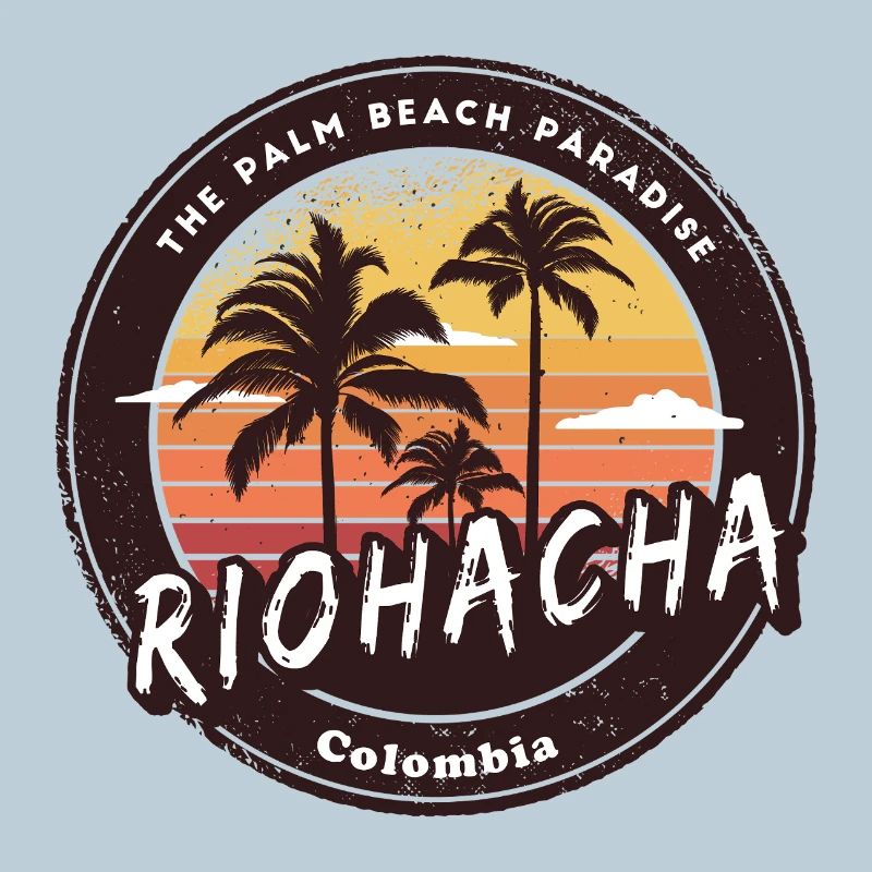 Riohacha Palm Trees Beach Design