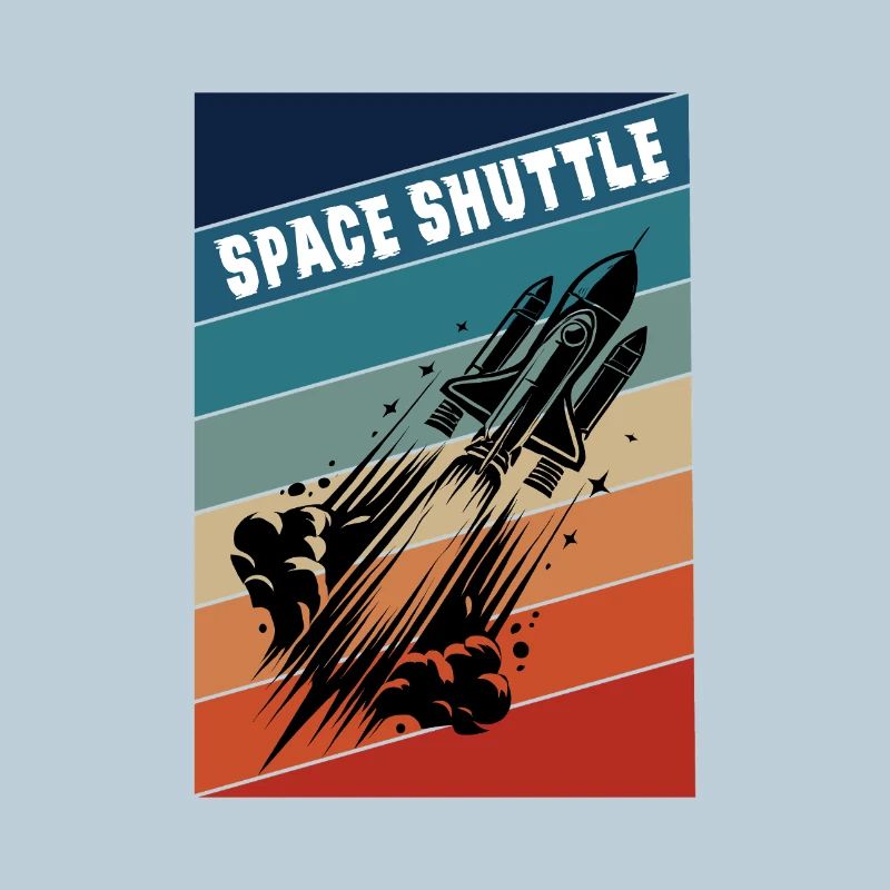 Raumschiff Vintage Design