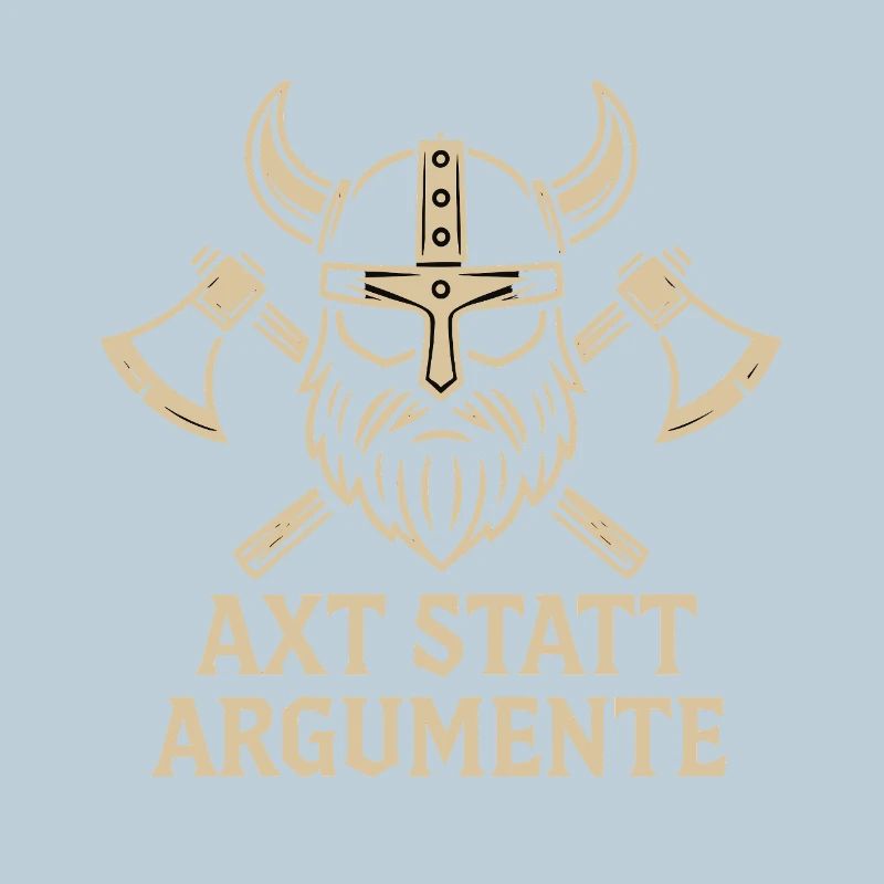 Viking Axt statt Argumente