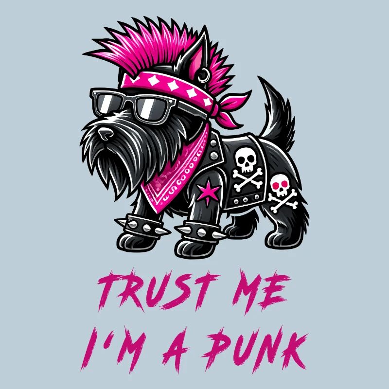 Scottish Terrier Punk Musik