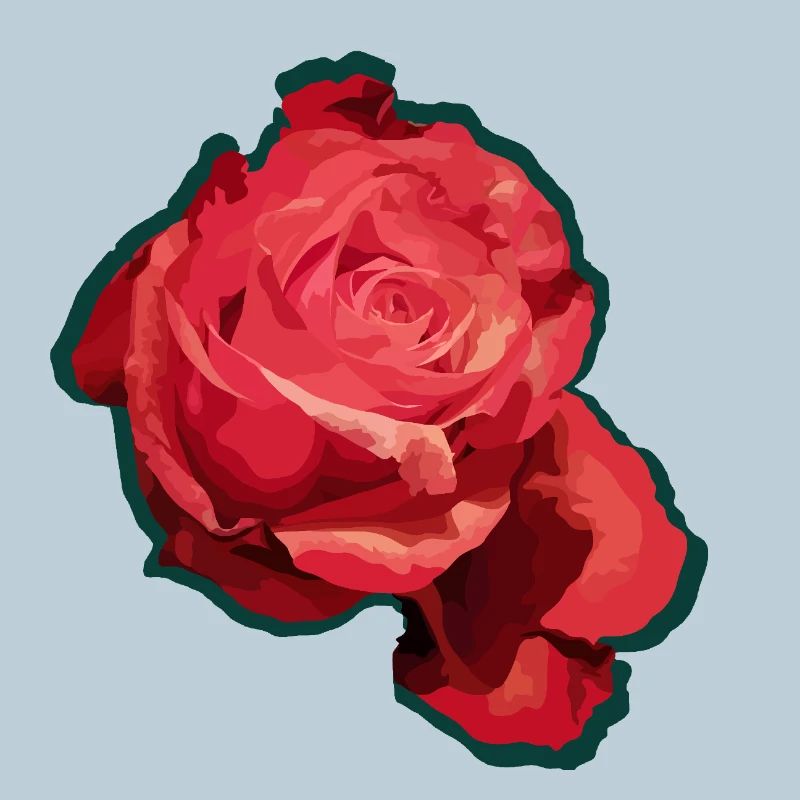 Rote Rose