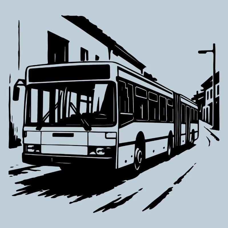 Bus articulé rétro Kult