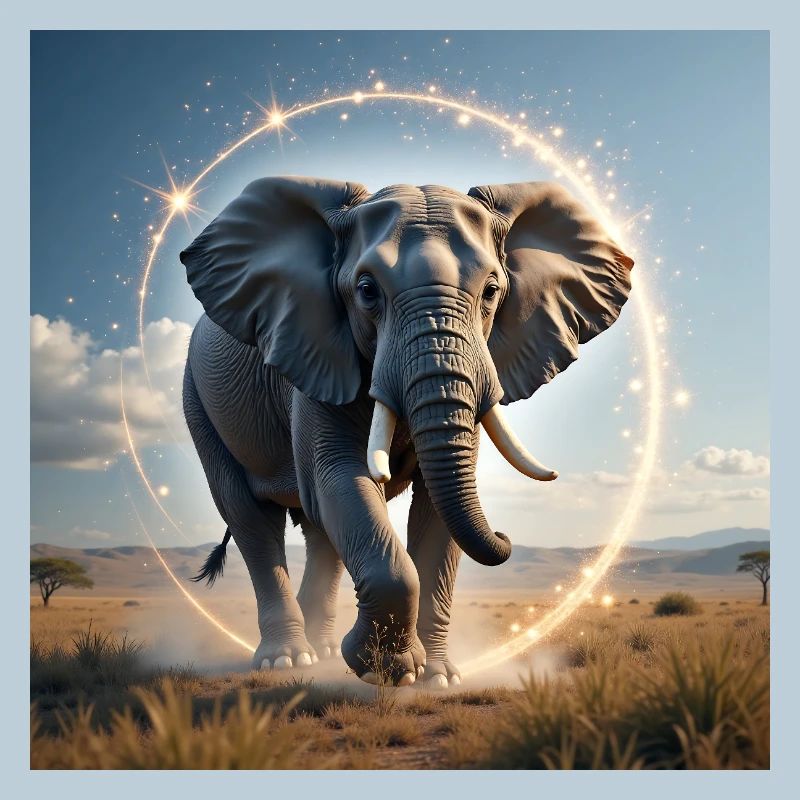 Animal Totem Éléphant