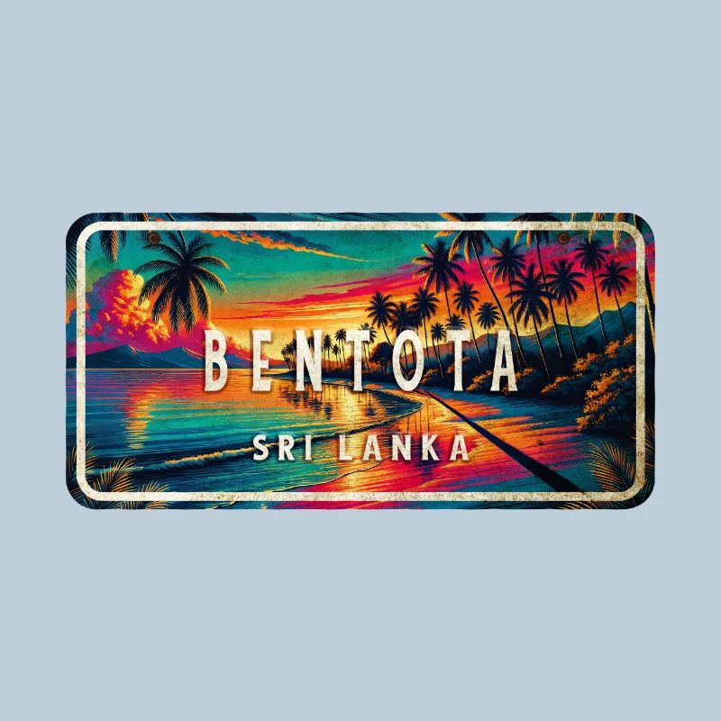 Bentota Beach Sri Lanka Sunset