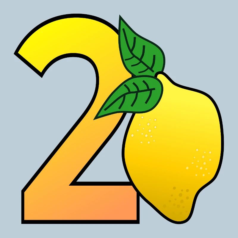 Number Twenty - Lemon - 20