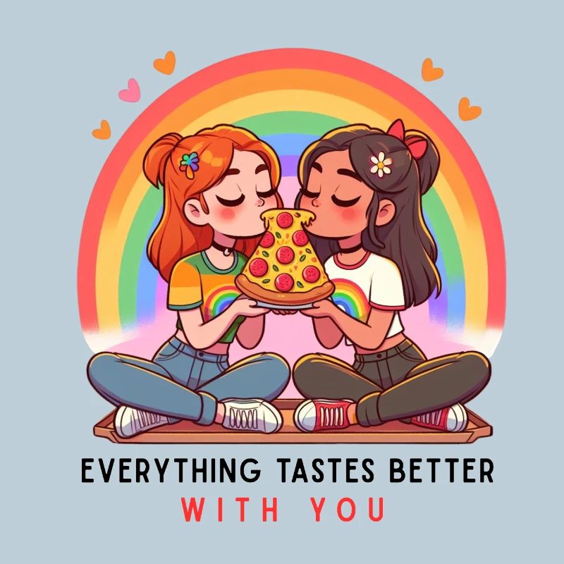 Everything tastes better with you