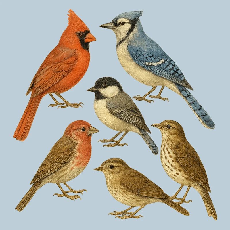 Natural Bird Collection