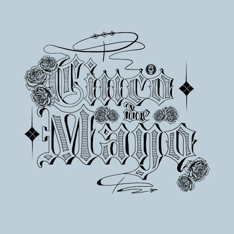 Chicano lettering: "Cinco de Mayo"