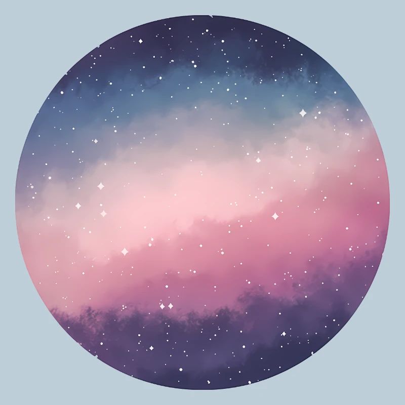 Galaxy Cloud Sky Print