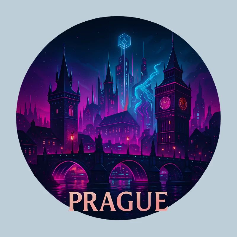 Prague Souvenir Cyberpunk