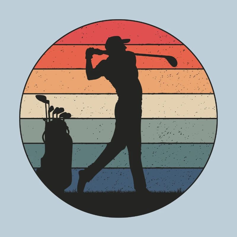 Golfer hits just right