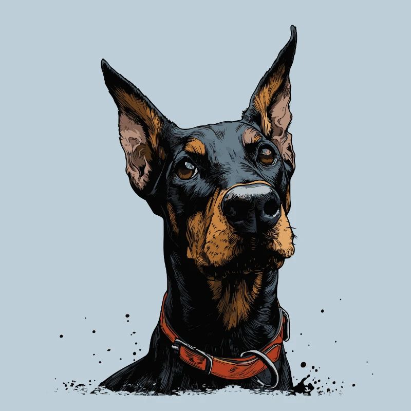 Doberman cool