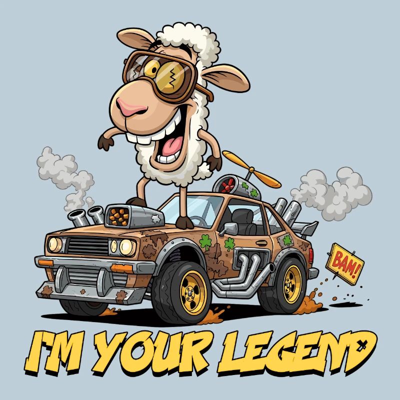 Sheep Racer Car Custom Design