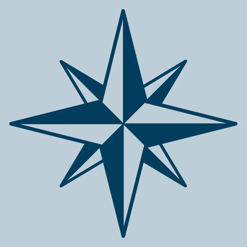 Compass Rose Symbol Design