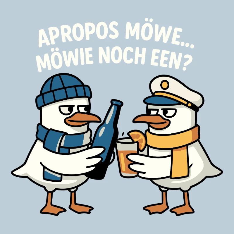 Möwe Motiv
