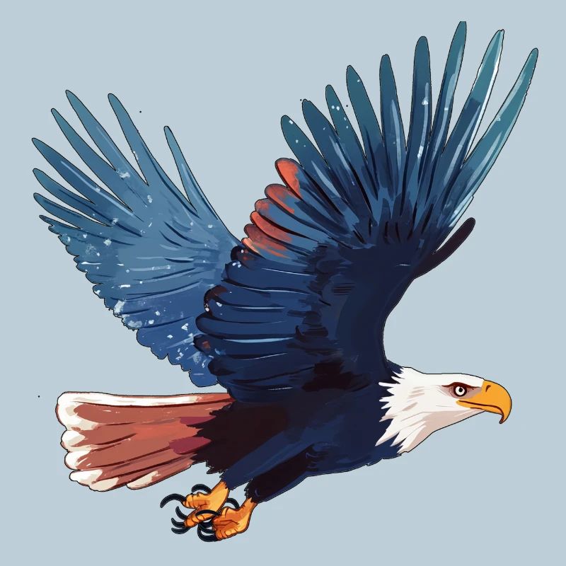 Seeadler im Flug