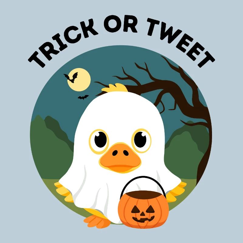 Trick or Tweet – Canard mignon d’Halloween