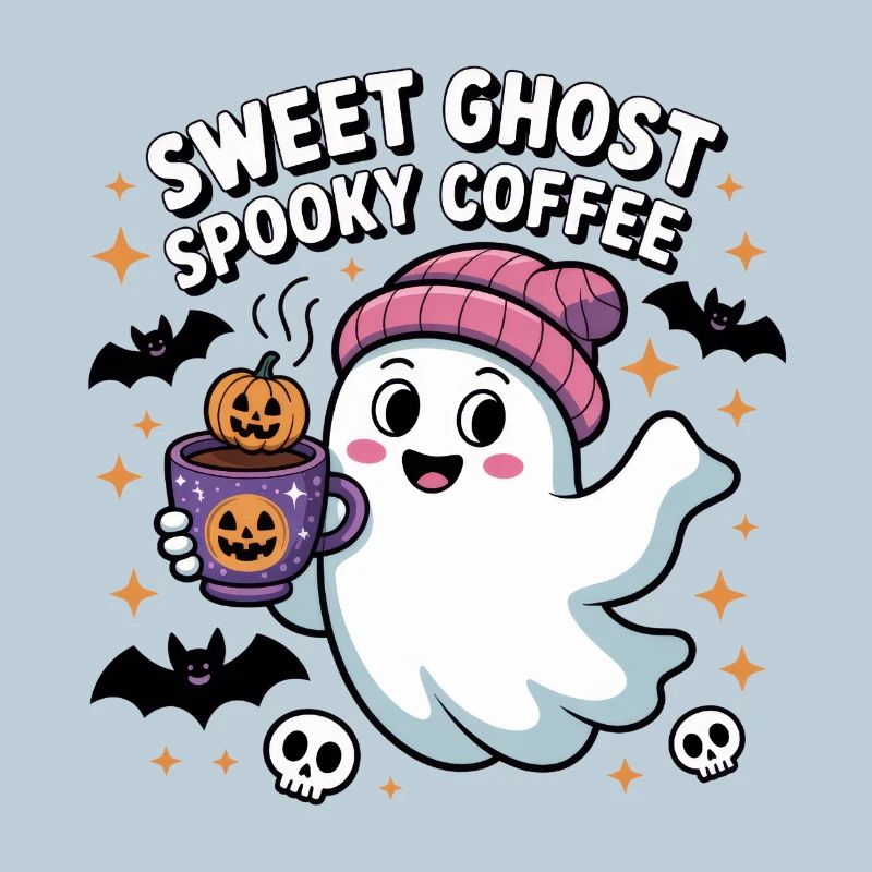 Fantôme Doux Café Halloween