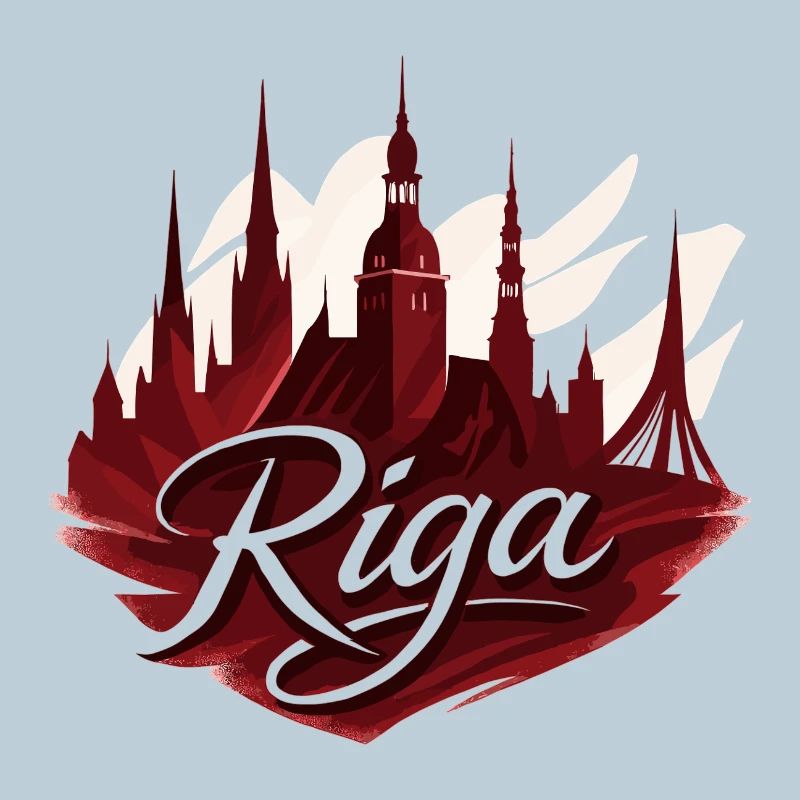Riga Capitale Lettonie Baltique Cadeau