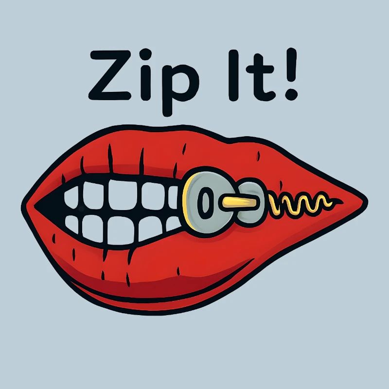 Zipper Lips Zip It